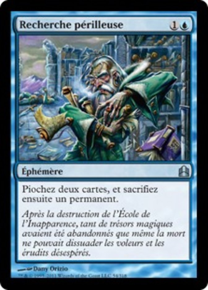 Recherche périlleuse