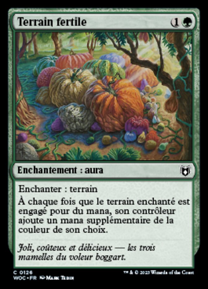 Terrain fertile