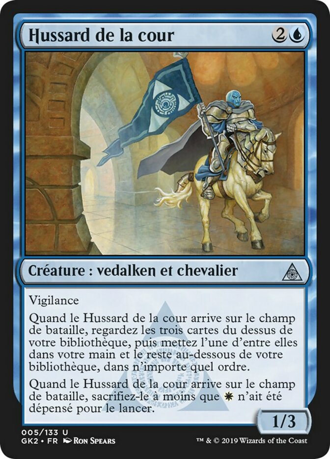 Hussard de la cour