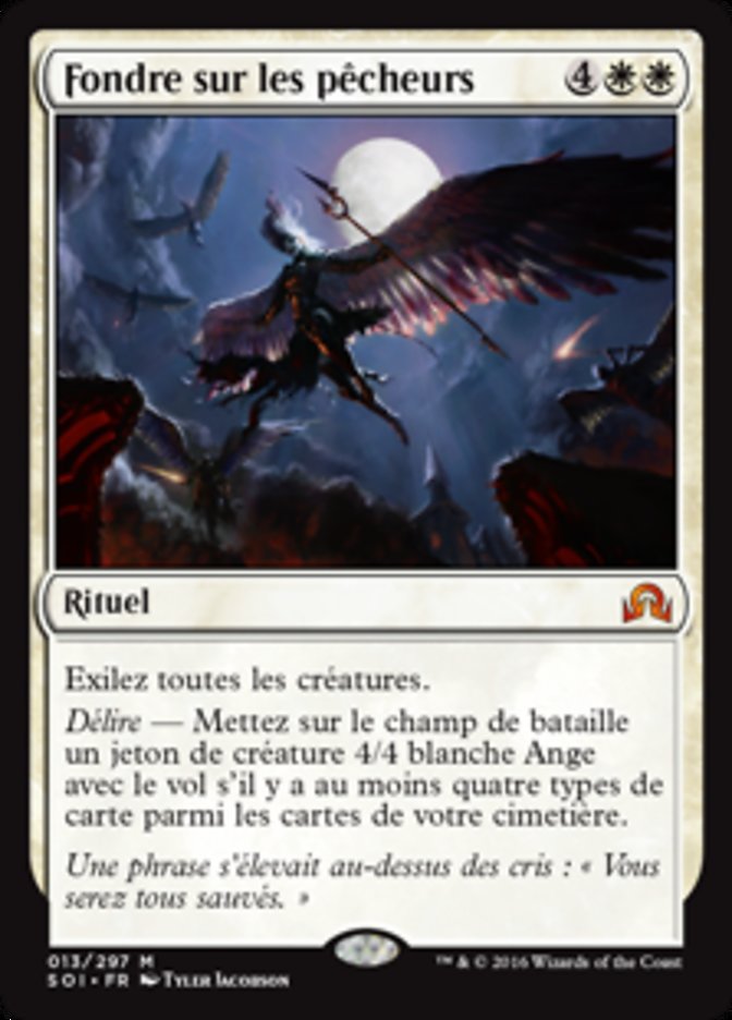 Fondre sur les pêcheurs