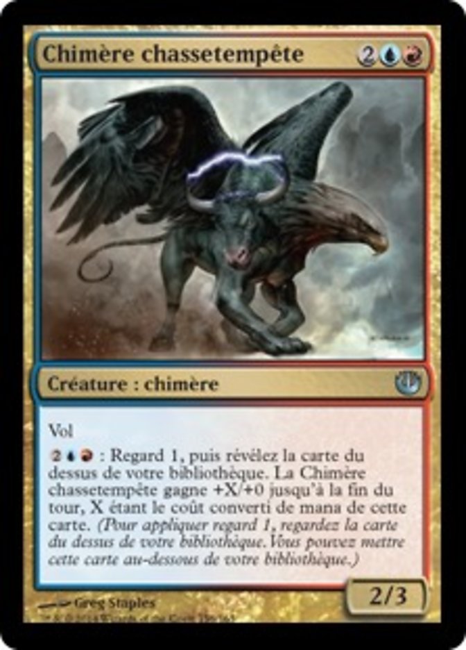 Chimère chassetempête