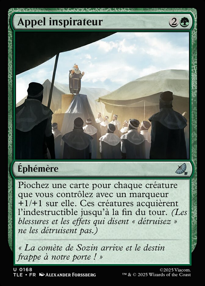 Appel inspirateur