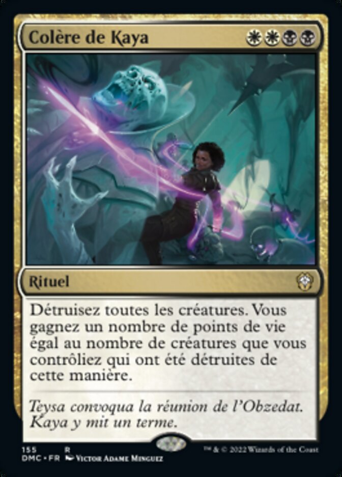 Colère de Kaya