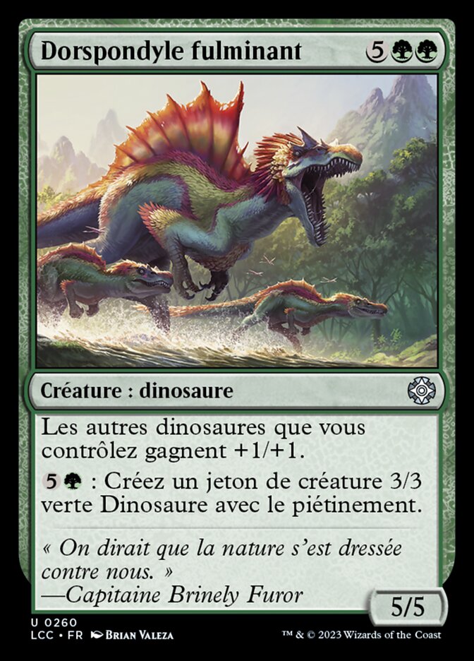 Dorspondyle fulminant