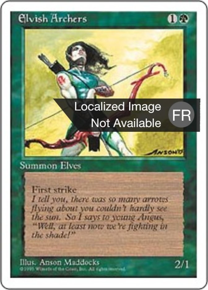 Archers elfes
