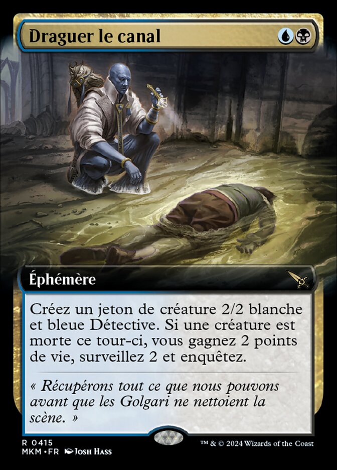 Draguer le canal