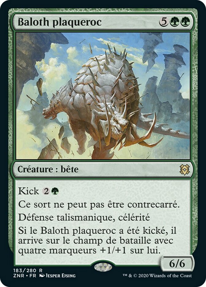 Baloth plaqueroc
