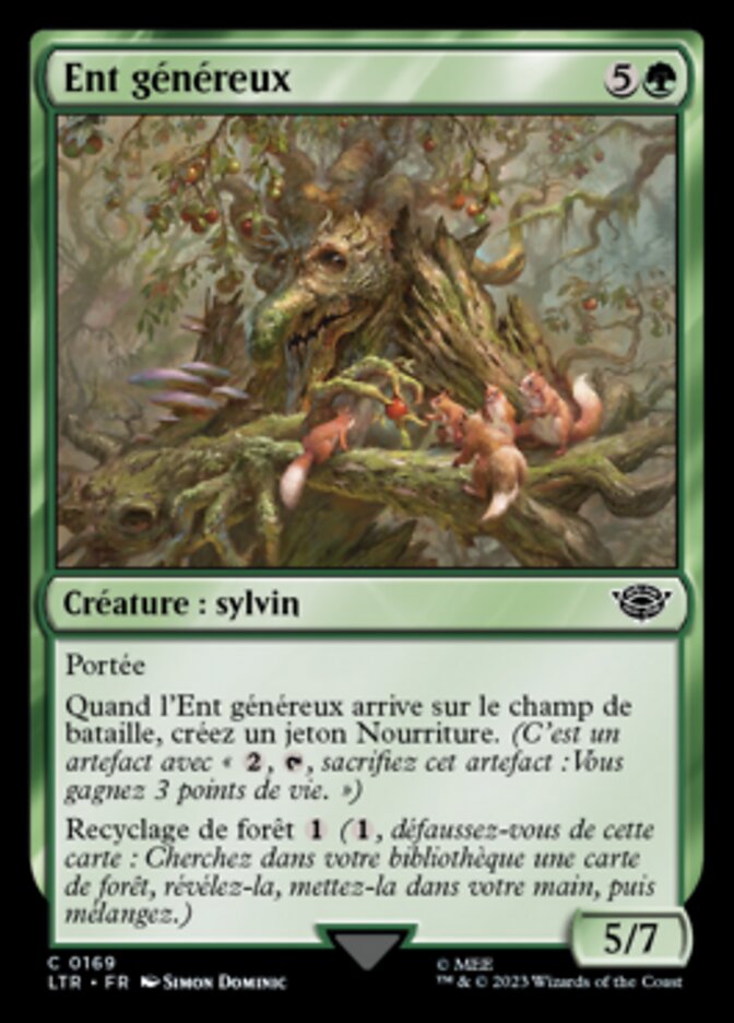 Ent généreux