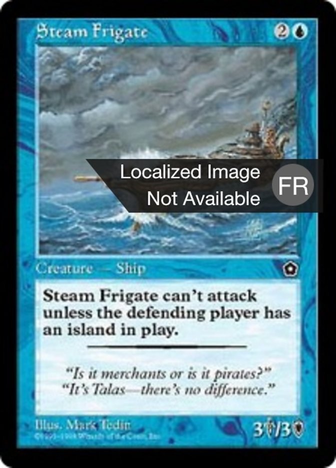 Frégate à vapeur
