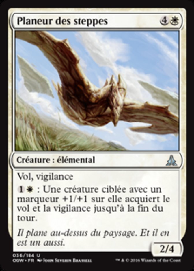 Planeur des steppes