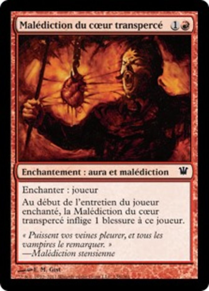 Malédiction du cœur transpercé