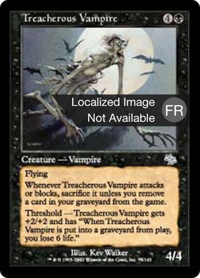 Vampire traître