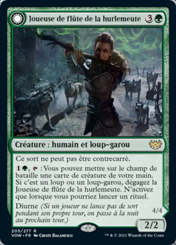 Joueuse de flûte de la hurlemeute