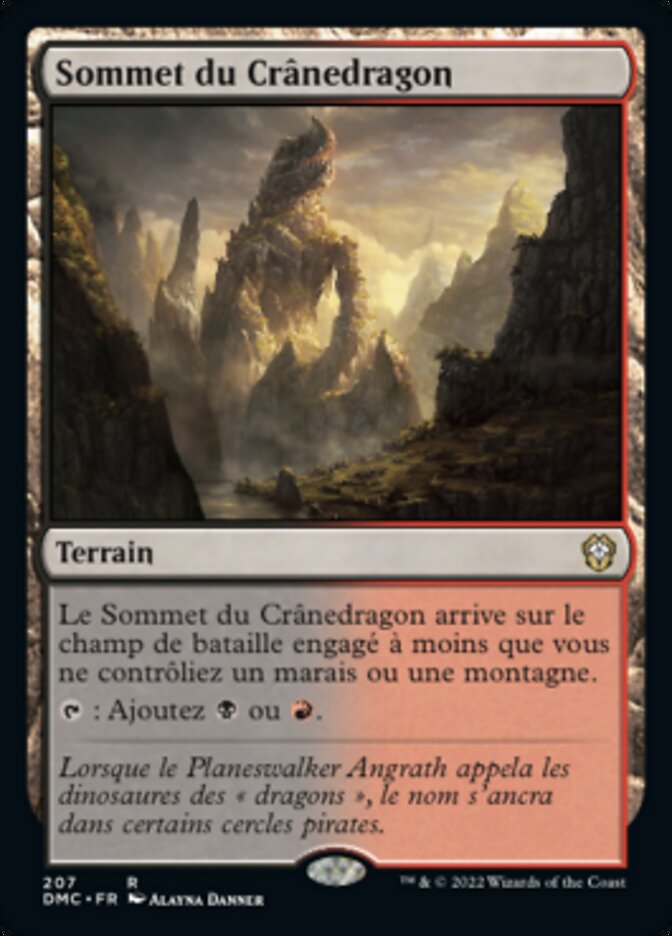 Sommet du Crânedragon