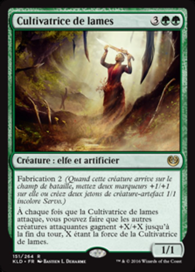 Cultivatrice de lames