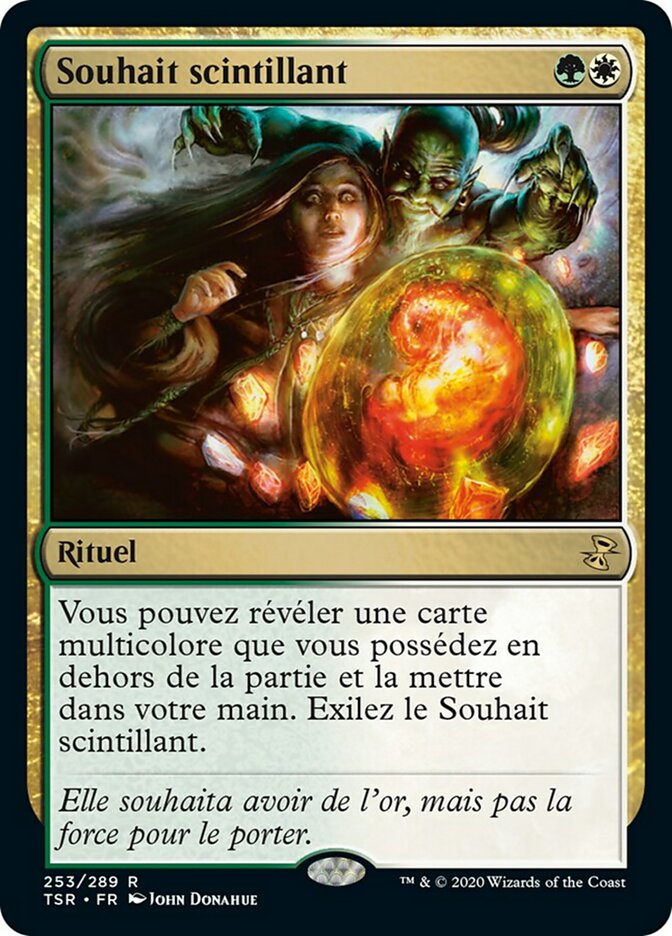 Souhait scintillant