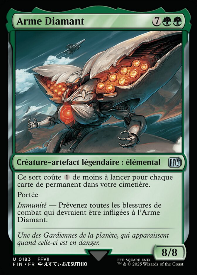 Arme Diamant