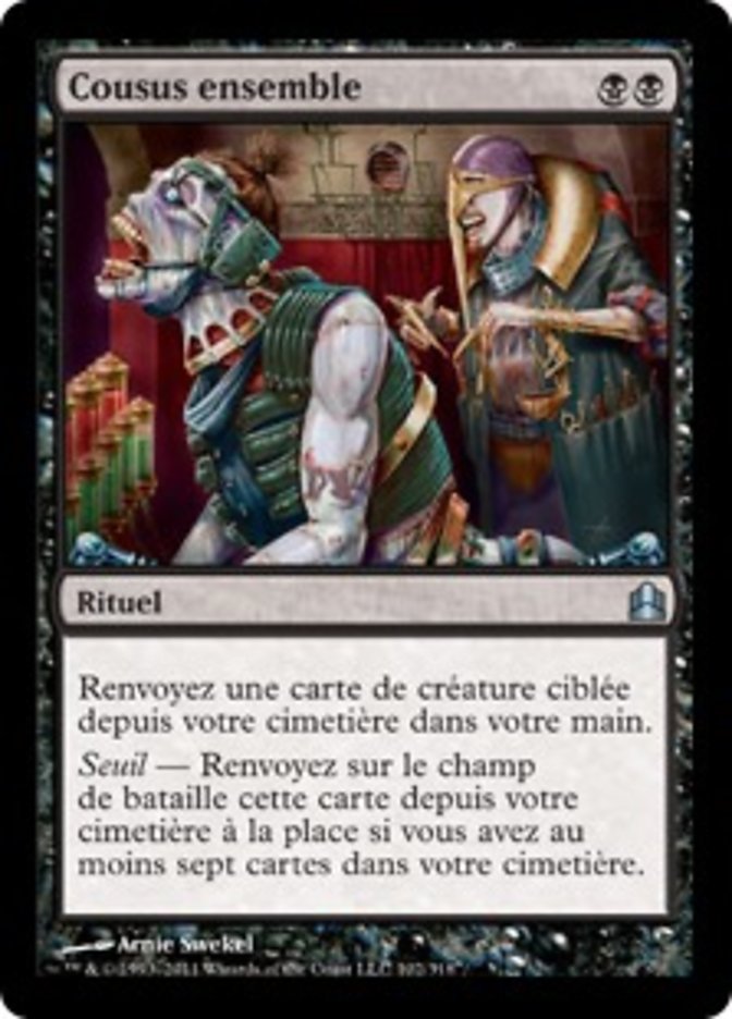 Cousus ensemble