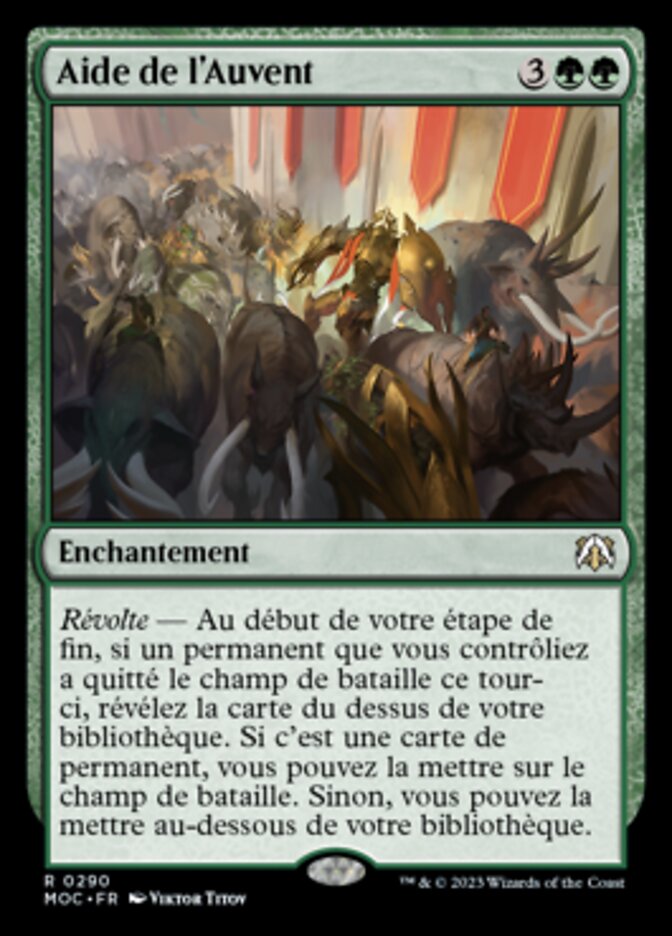 Aide de l'Auvent