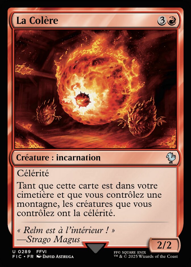 La Colère