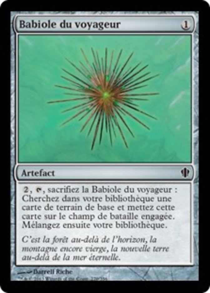 Babiole du voyageur
