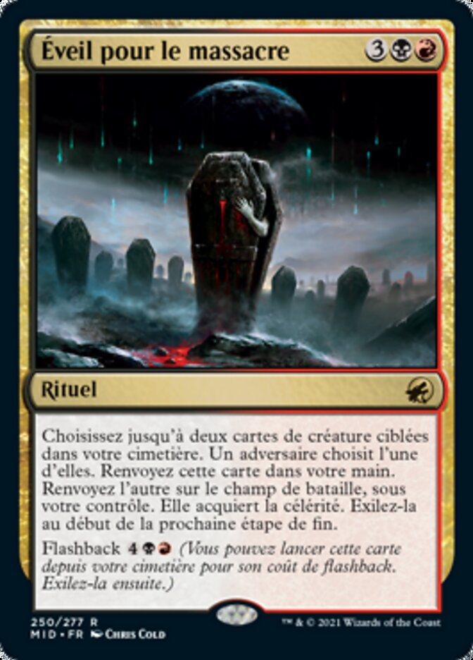 Éveil pour le massacre