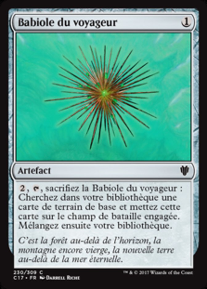 Babiole du voyageur