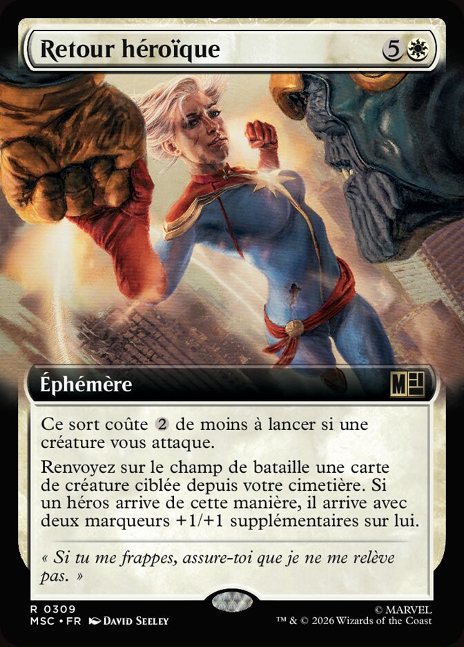 Retour héroïque