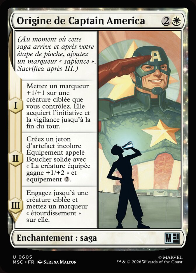 Origine de Captain America