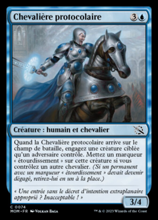 Chevalière protocolaire