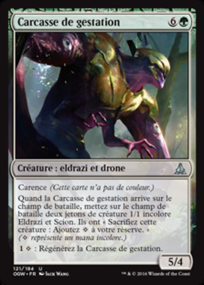 Carcasse de gestation