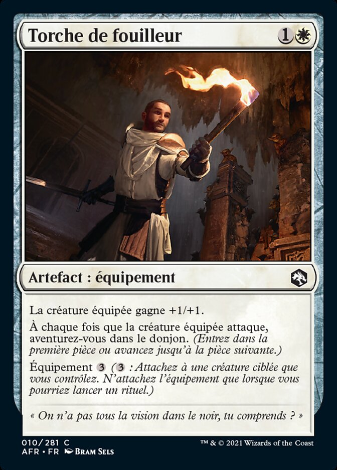 Torche de fouilleur