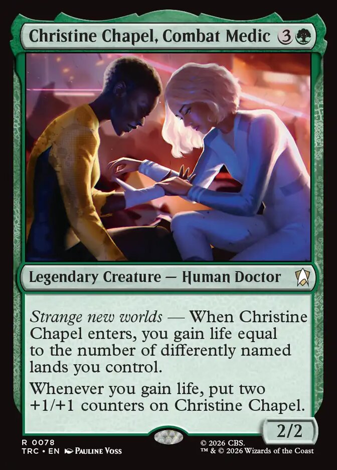 Christine Chapel, Combat Medic