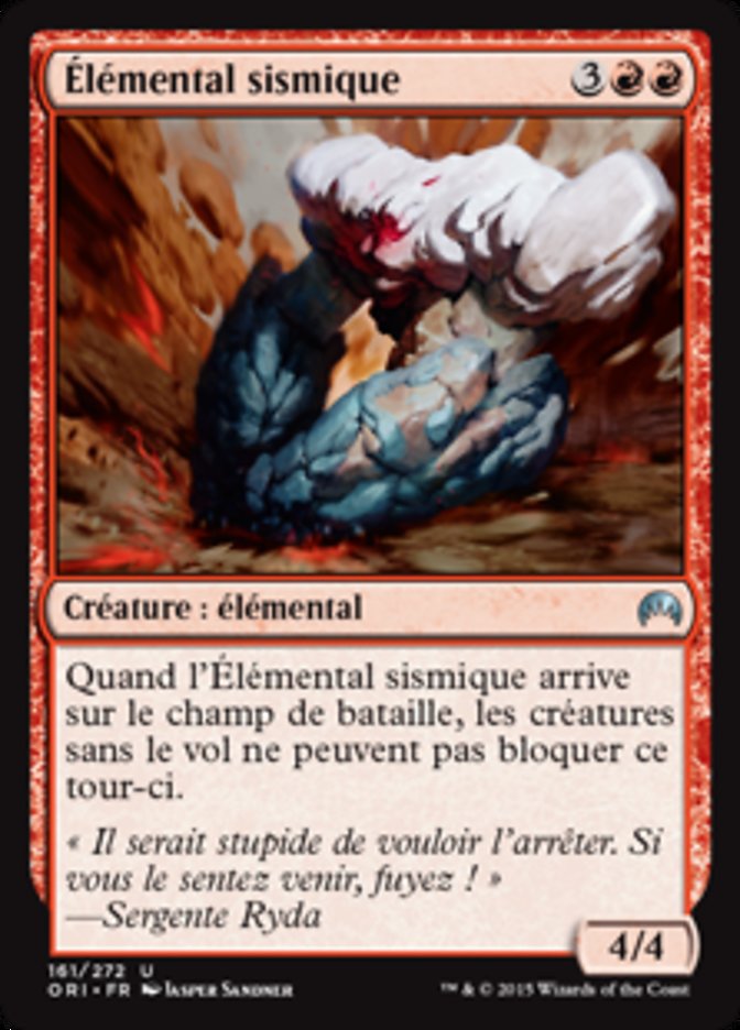 Élémental sismique