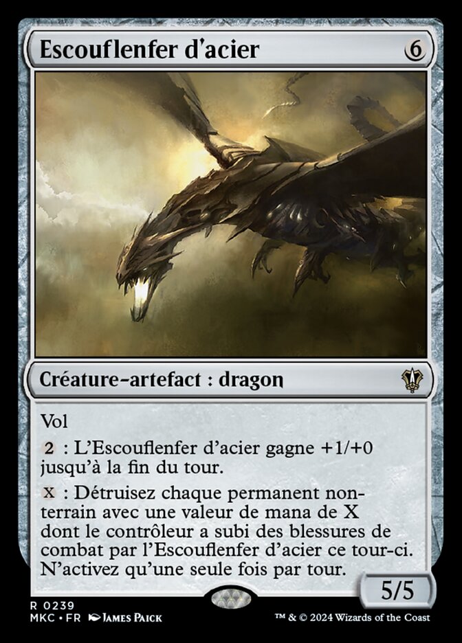 Escouflenfer d'acier