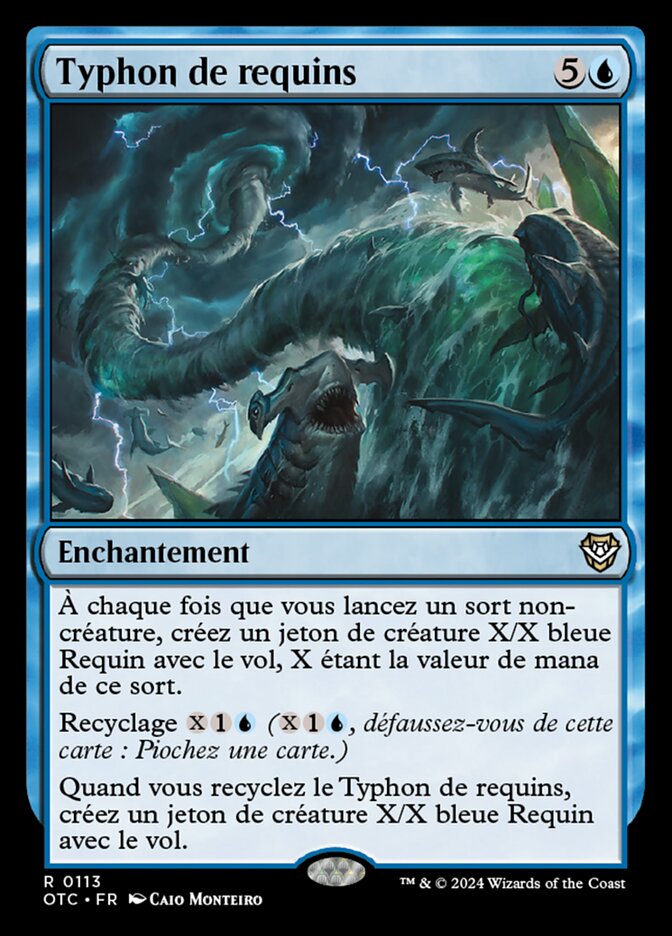 Typhon de requins
