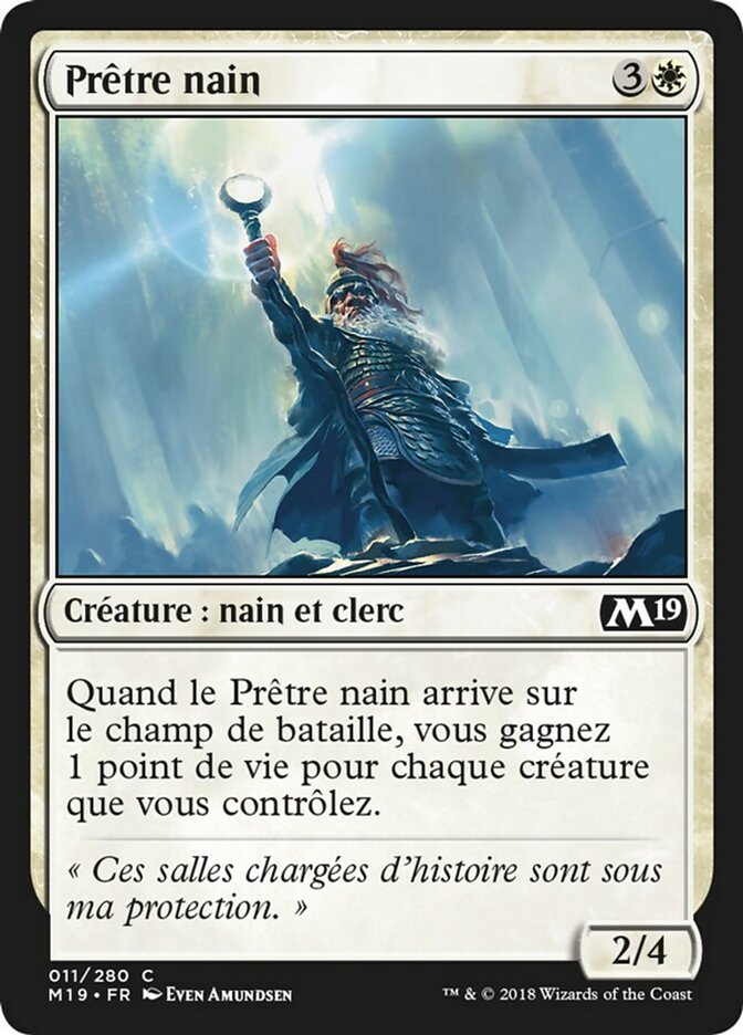 Prêtre nain