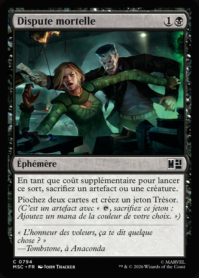Dispute mortelle