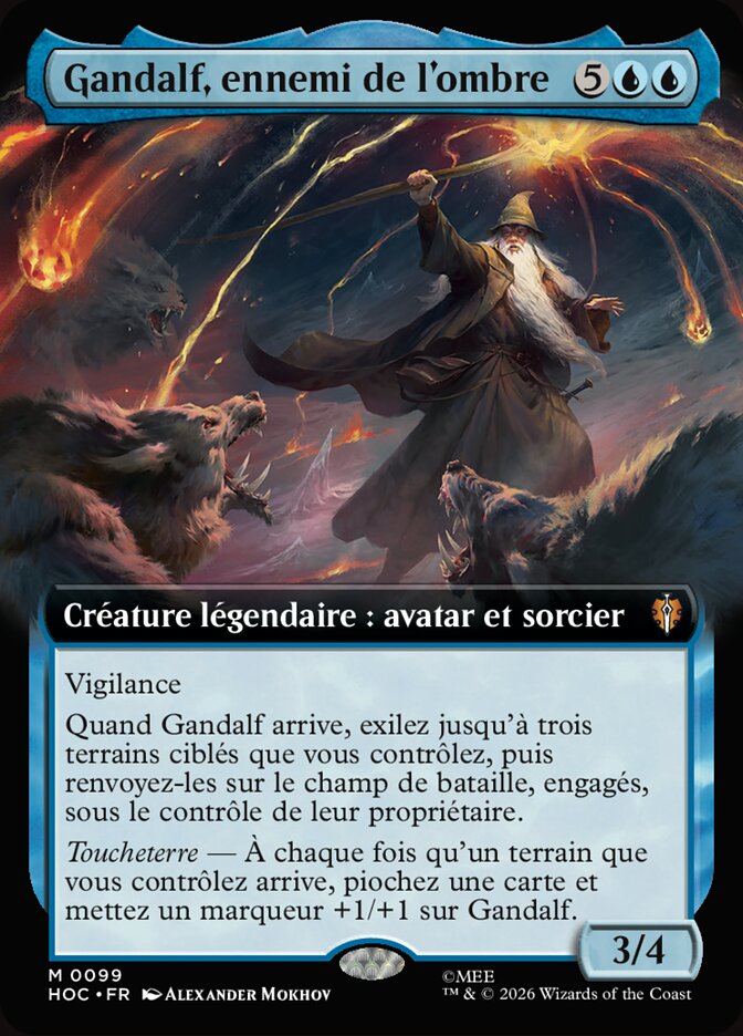 Gandalf, ennemi de l'ombre