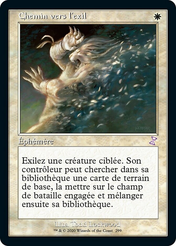 Chemin vers l'exil
