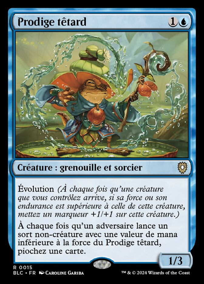 Prodige têtard