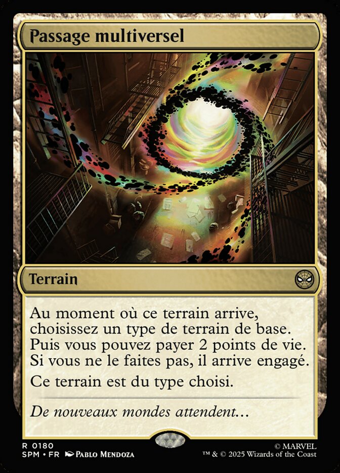 Passage multiversel
