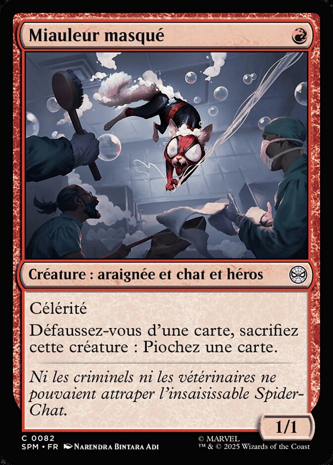 Miauleur masqué