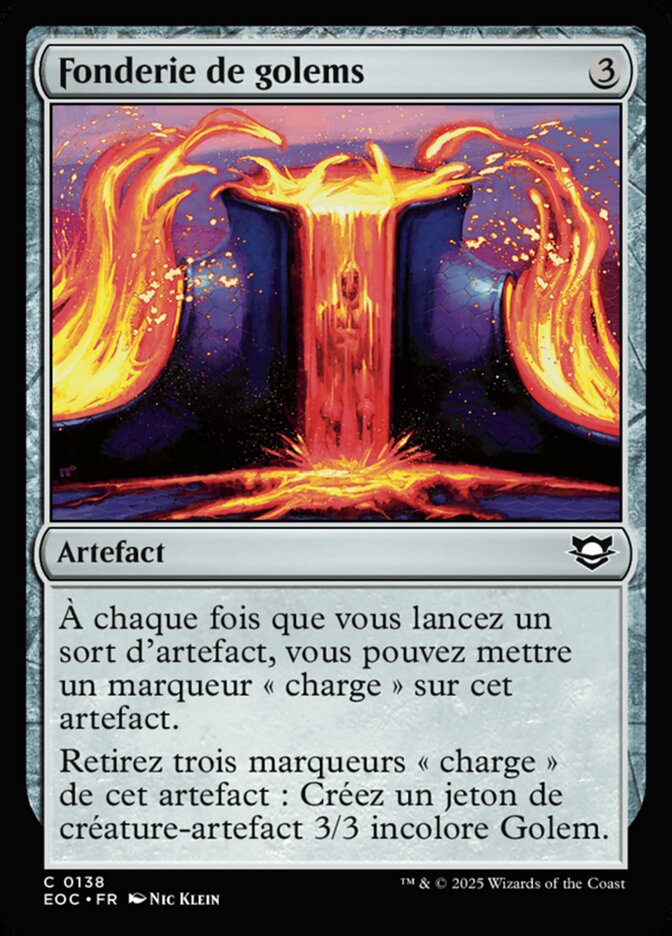 Fonderie de golems