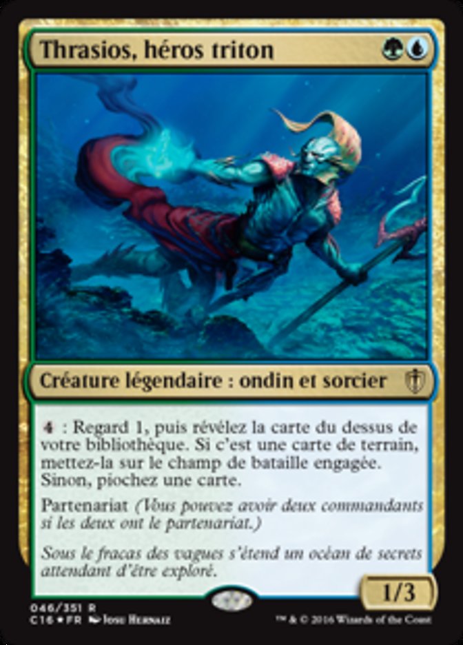 Thrasios, héros triton