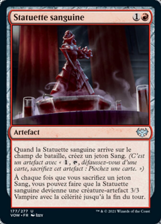 Statuette sanguine