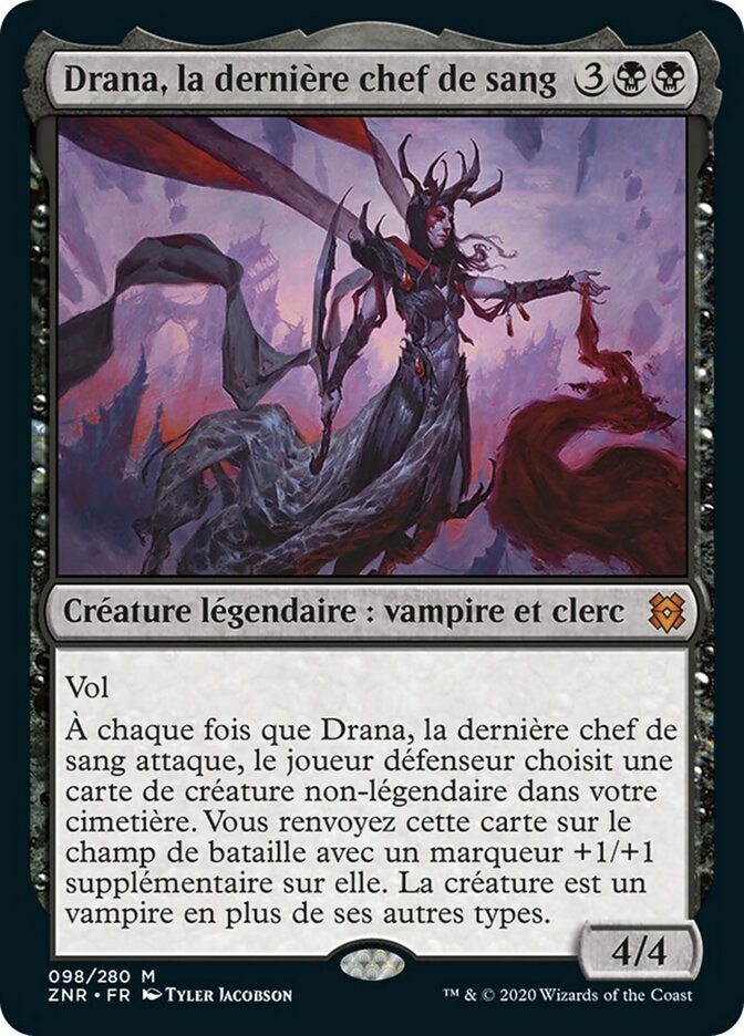 Drana, la dernière chef de sang