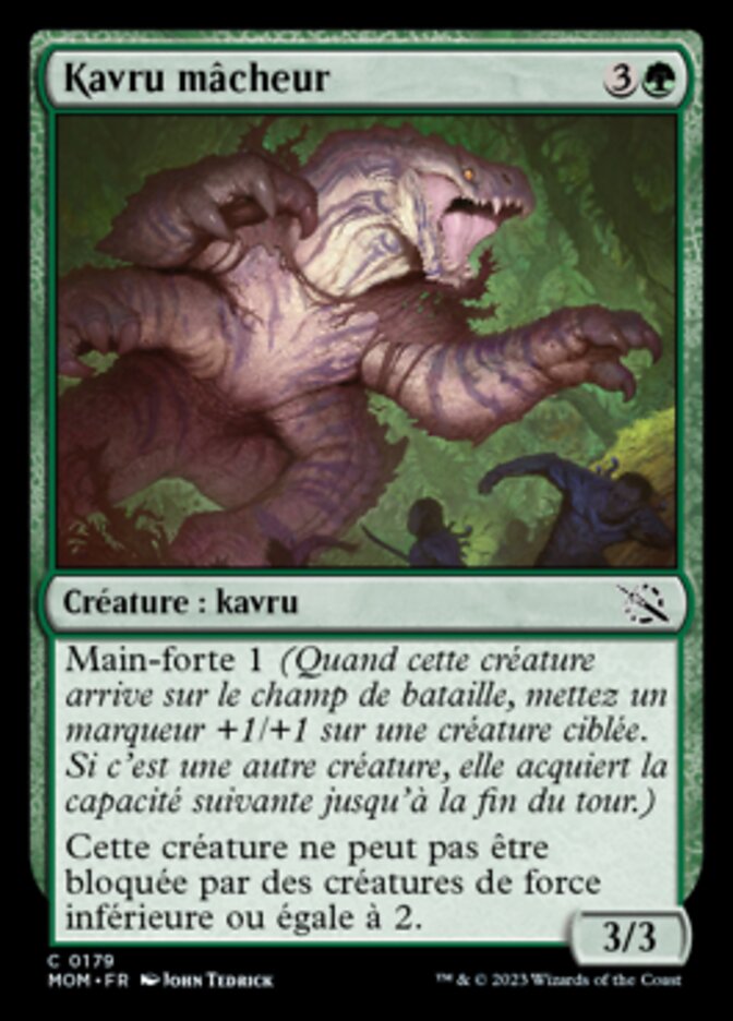 Kavru mâcheur