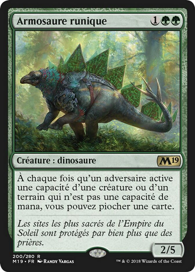 Armosaure runique