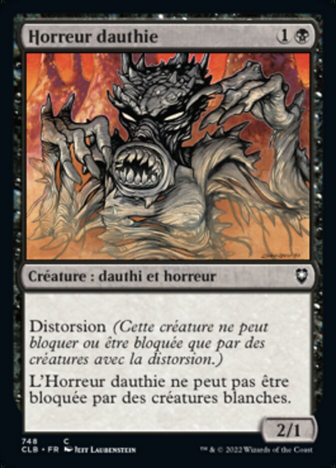 Horreur dauthie